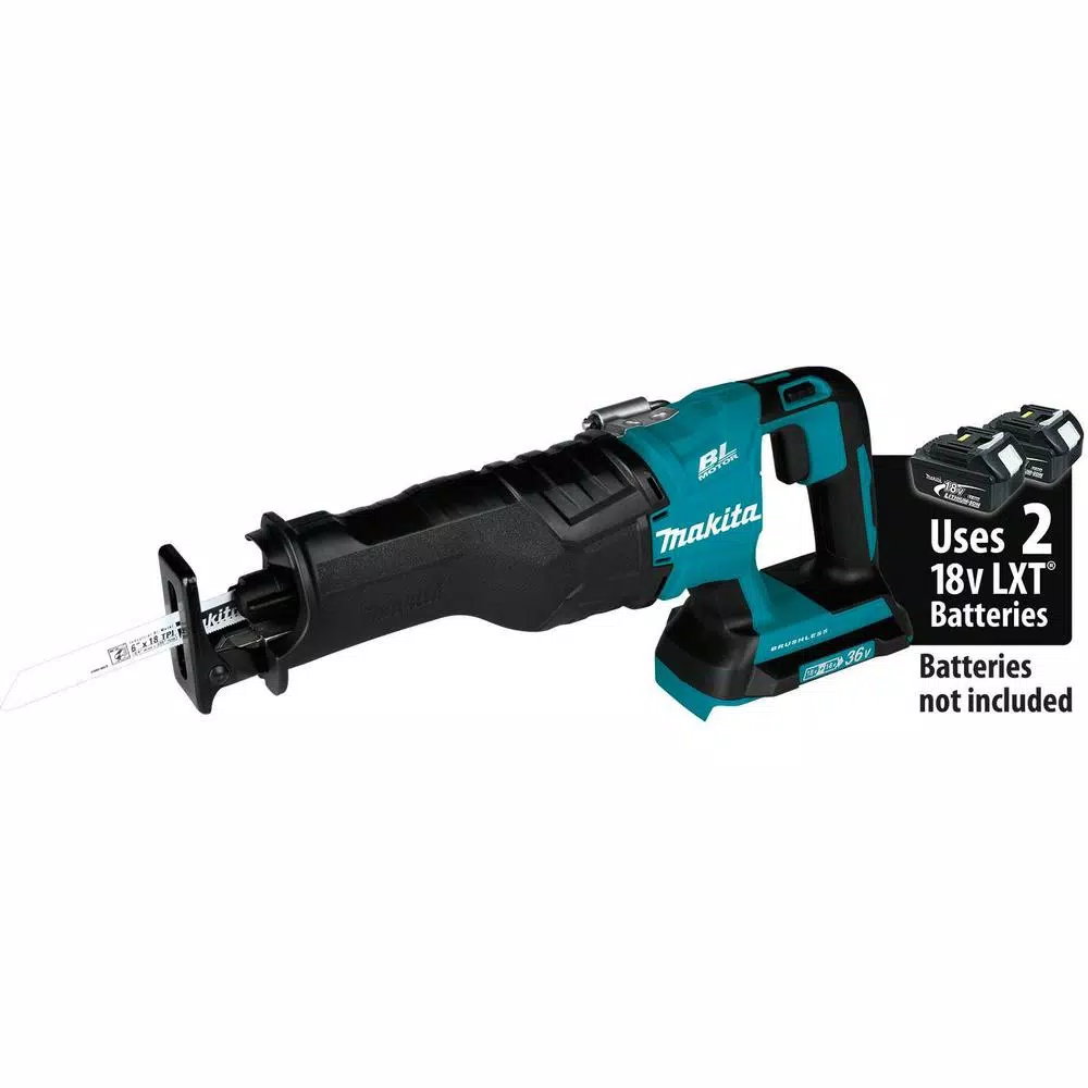 Makita 18V X2 (36V) LXT Brushless Cordless Reciprocating Saw, Tool Only
