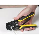 Klein Tools Twisted Pair Installation Kit with Crimper, Stripper, and Punch Down Tool thumbnail 5