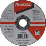 Makita 4 in. x 0.100 in. Metal Cut-Off Wheels, 5/8 in. Arbor (25-Pack) thumbnail 2