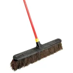 Quickie Bulldozer 24 in. Palmyra Push Broom with 60 in. Steel Handle thumbnail 1