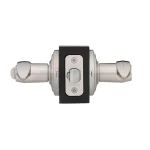 Kwikset Avalon Satin Nickel Entry Door Lever with SmartKey Security thumbnail 3