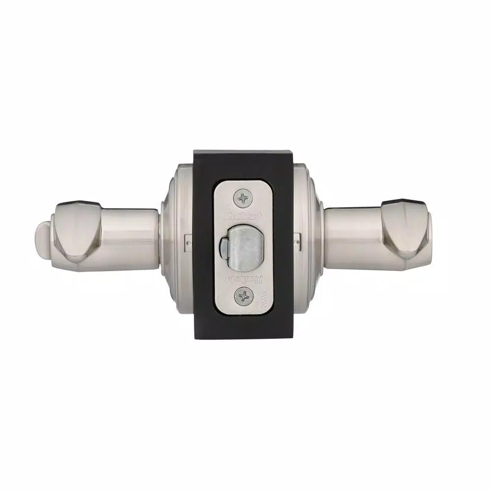 Kwikset Avalon Satin Nickel Entry Door Lever with SmartKey Security