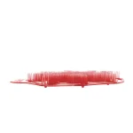 Unbranded Melon Fragrance Anti-Splash Red Urinal Screen (10 per Box) thumbnail 5