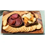 Acaciaware 6-Piece Handcrafted Acacia Wood 3-Sided Nut and Dip Bowl Set, 4 in. thumbnail 3
