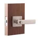 Copper Creek Craftsman Remi Satin Stainless Steel Privacy Lever for Interior Doors thumbnail 4