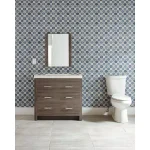 MOEN Genta 4-Piece Chrome Bath Hardware Set - Towel Bar, Hand Towel Bar, Robe Hook & Toilet Paper Holder thumbnail 14