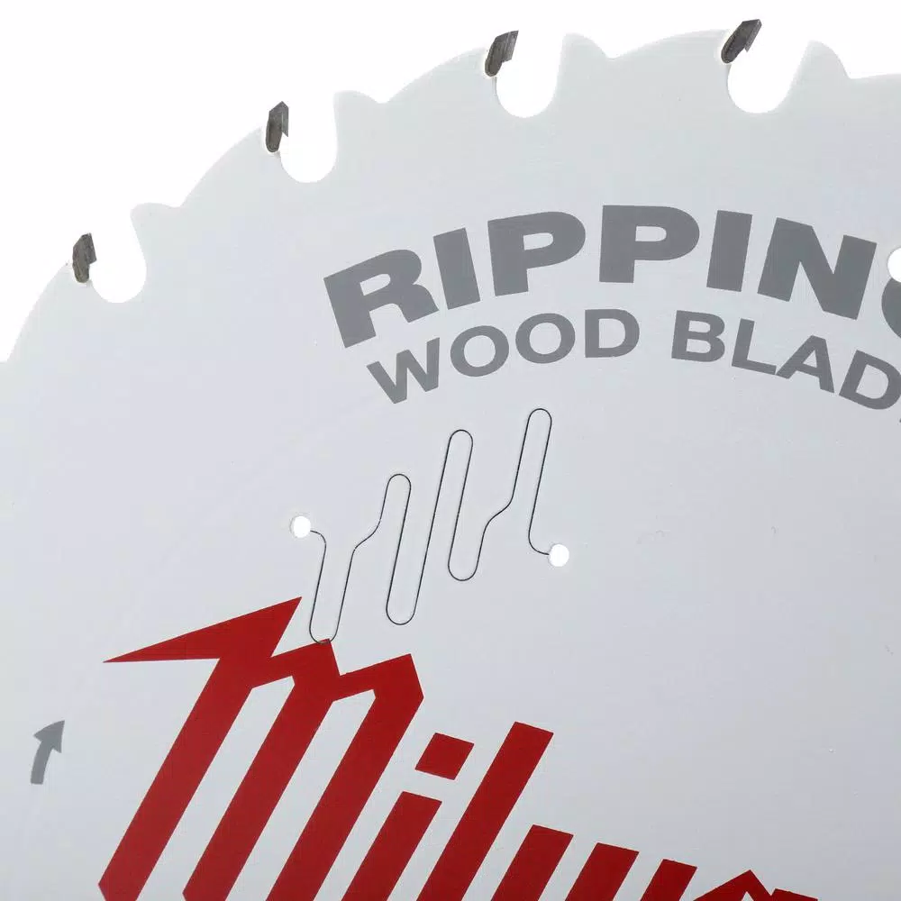 Milwaukee 10 in. 24-Tooth Ripping Circular Saw Blade, 5/8 in. Arbor