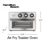 Hamilton Beach 1800W Air Fry Countertop Oven, 6-Function Stainless Steel Oven thumbnail 2