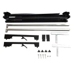 Steel Core 96 in. Folding Miter Saw Work Stand with Quick Mounts thumbnail 4