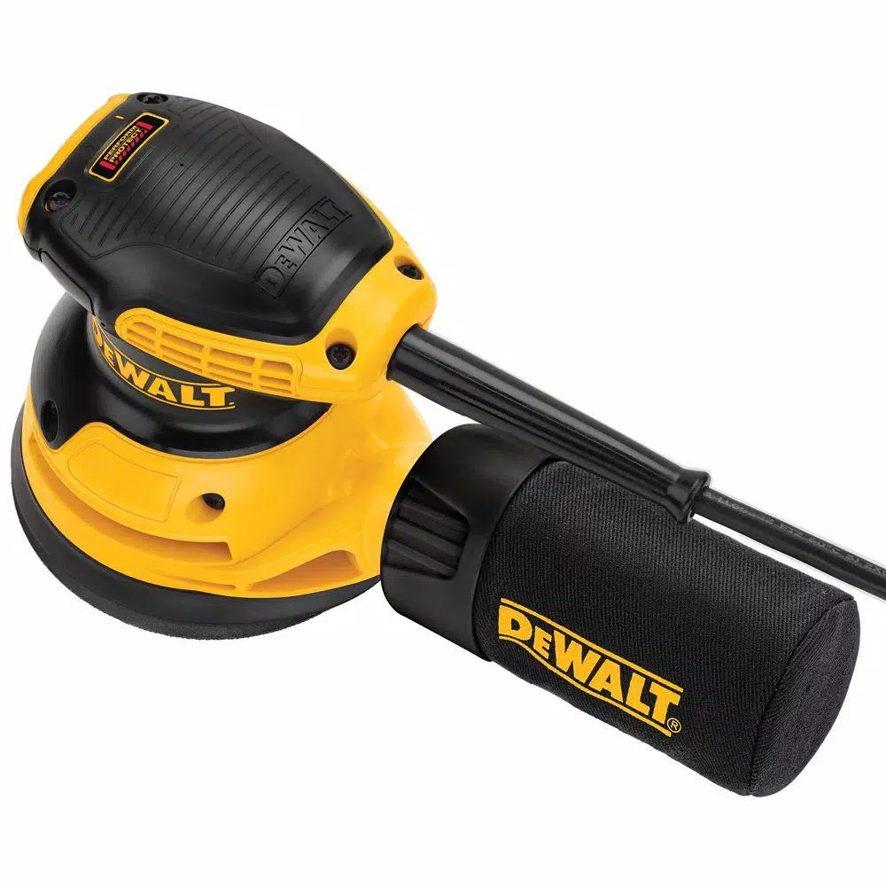 DEWALT DWE6421K 3 Amp Corded 5 in. Random Orbital Hook and Loop Sander