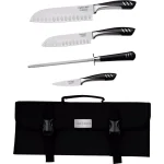 Top Chef 5-Piece Stainless Steel Knife Set with Portable Carry Pouch thumbnail 2