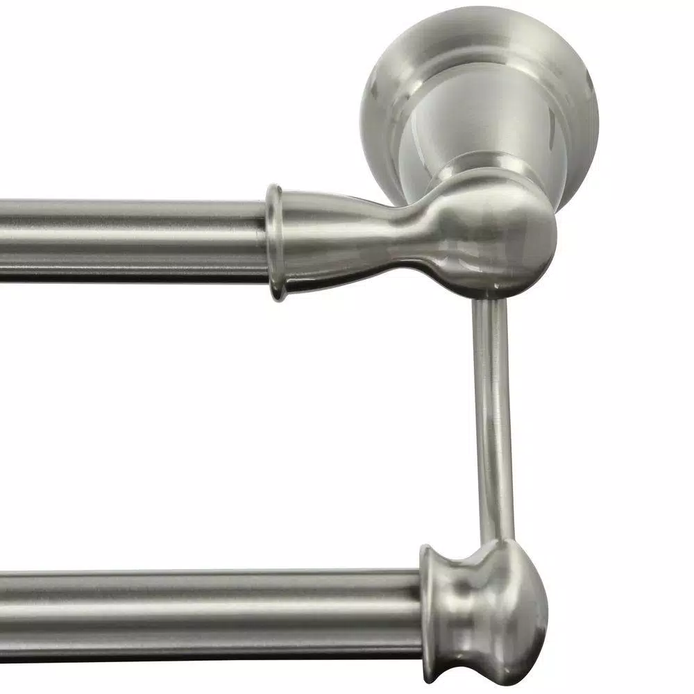 Moen Banbury 24 in. Double Towel Bar in Spot Resist Brushed Nickel
