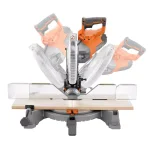 RIDGID 10 in. 15 Amp Dual Bevel Miter Saw with LED Cut Line & Universal Mobile Stand Combo thumbnail 5