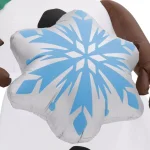 Disney Frozen 11 ft. Pre-Lit Inflatable Olaf with Snowflake Airblown Holiday Decoration thumbnail 12