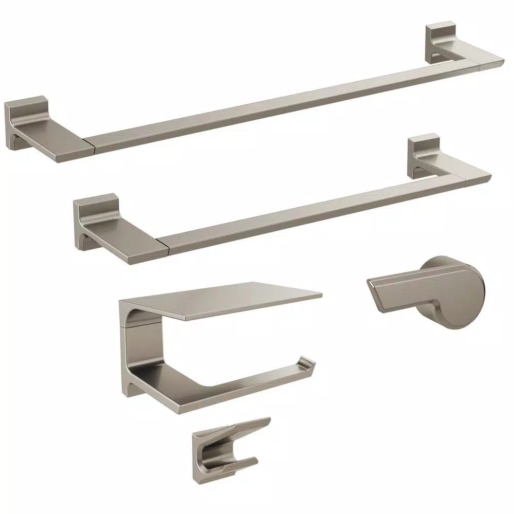 Delta Pivotal Double Robe Hook, Brilliance Stainless Steel