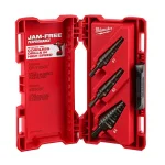 Milwaukee Black Oxide Step Drill Bit Set, 3-Piece Jam-Free Performance thumbnail 1