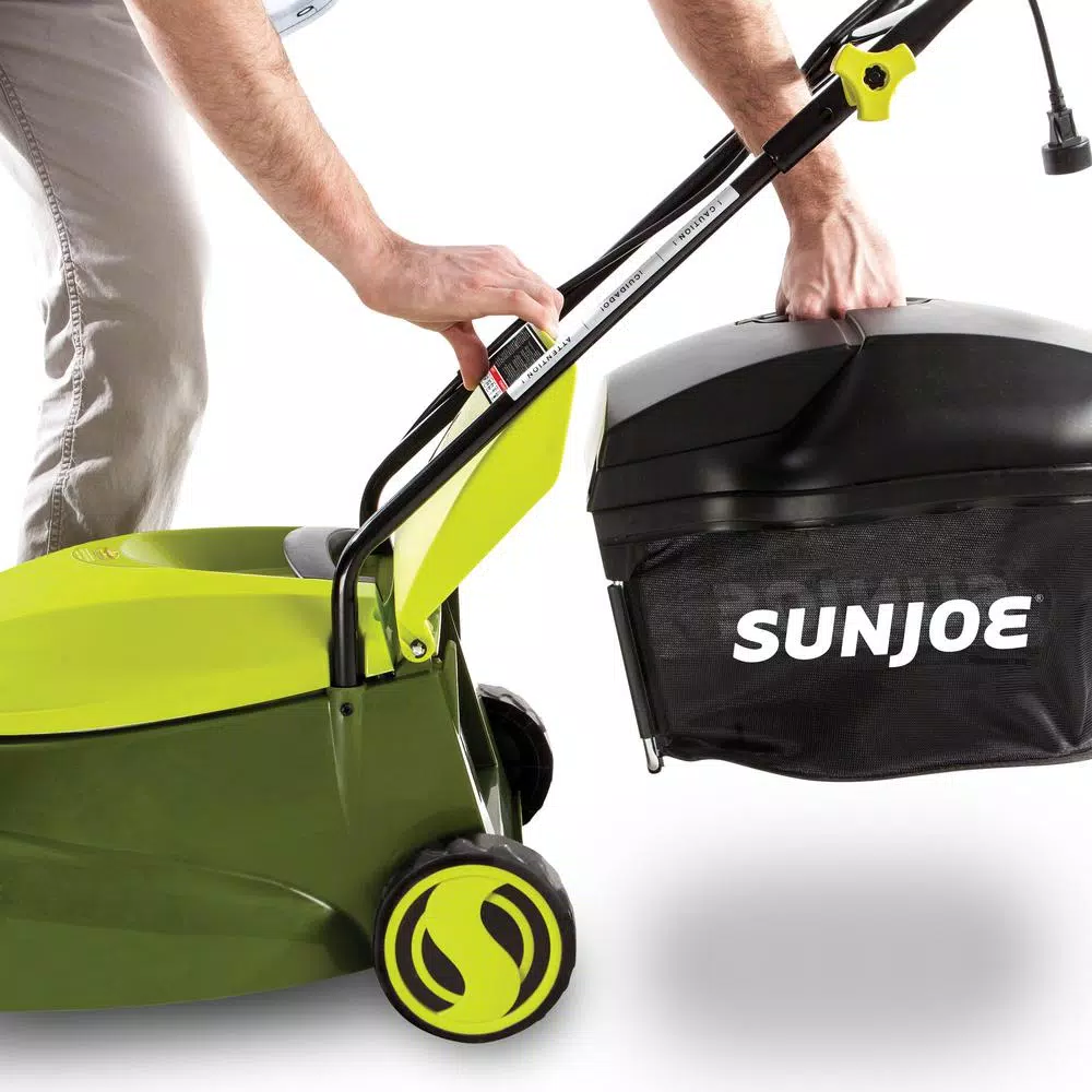 Sun Joe MJ401E 14 in. 12 Amp Corded Electric Walk Behind Push Lawn Mower