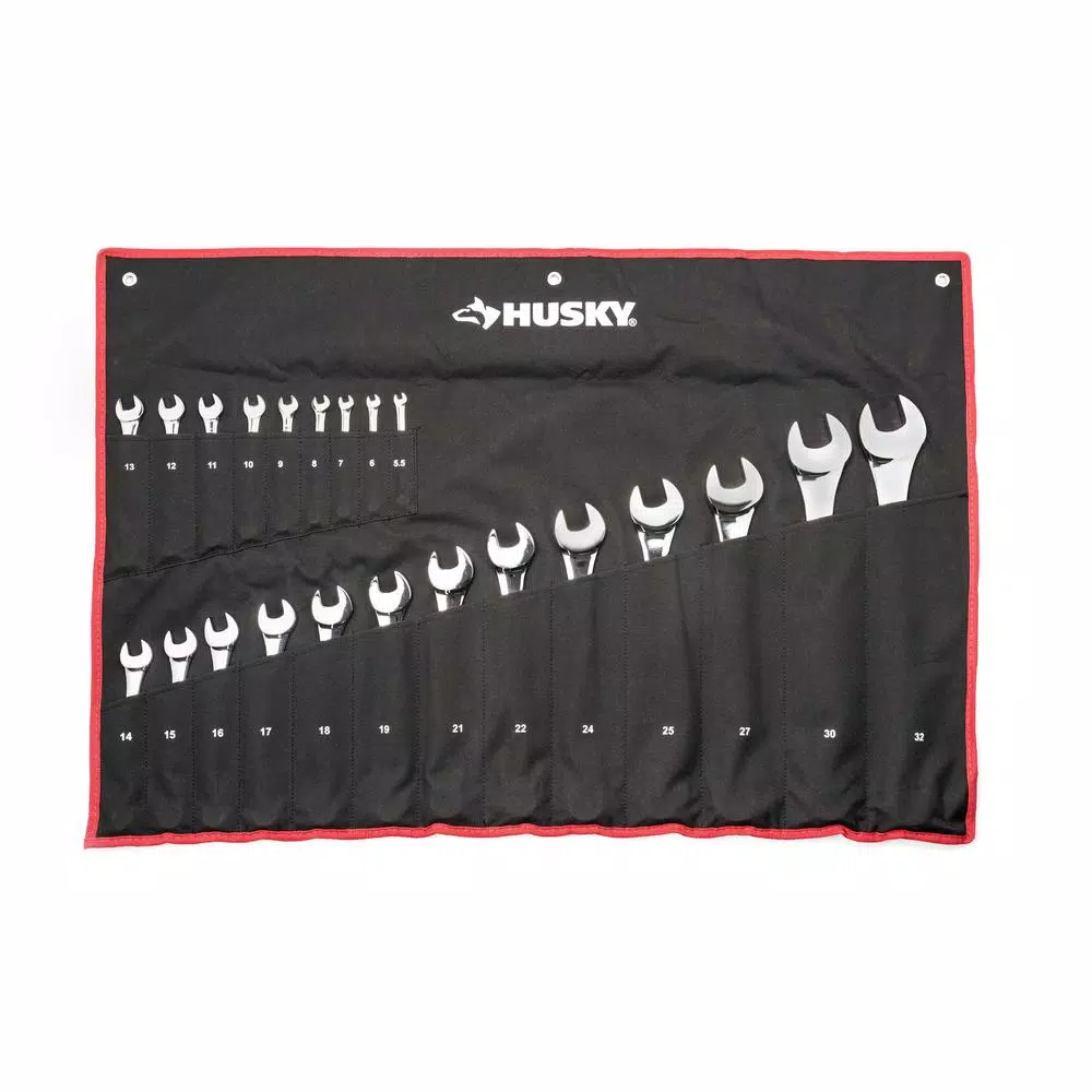 Husky 22-Piece Master Metric Combination Wrench Set