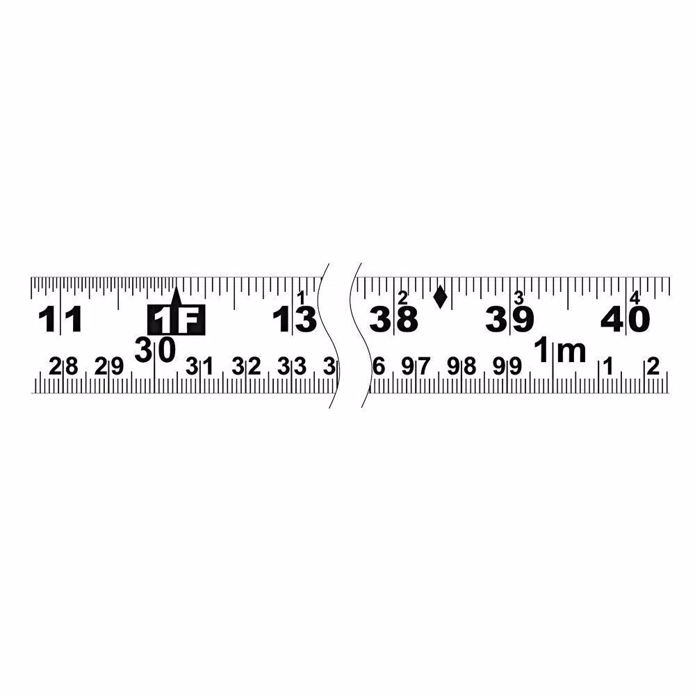 Lufkin Control Series 26 ft. Tape Measure with 10 ft. Blade Standout