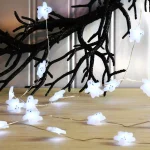 LUMABASE 8 ft. 40-Light Battery Operated LED Ghost String Lights, Waterproof Submersible Set of 2 thumbnail 3
