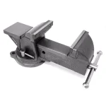 WEN 5 in. Heavy-Duty Cast Iron Bench Vise with Swivel Base thumbnail 2