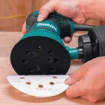 Makita 5 in. Round Hook and Loop Backing Pad with 8-Hole Dust Collection thumbnail 6