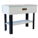 Black Bull Pro Duty 40 Gal. Parts Washer with Stand and Shelf thumbnail 2