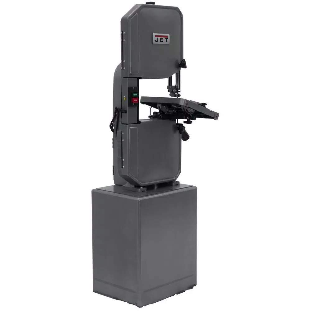 JET J-8201K 14 in. Vertical Band Saw with Closed Stand, 1 HP, 8-Speed, 115V