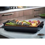 Gotham Steel Smokeless Indoor Grill, 234 sq. in. Non-Stick Ti-Ceramic Countertop Grill, Black/Copper thumbnail 4