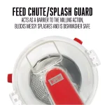 Weston Electric 7-Cup 2-Speed Food Mill, White thumbnail 7