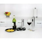 KALORIK Stainless Steel Electric Wine Opener and Preserver Set thumbnail 7