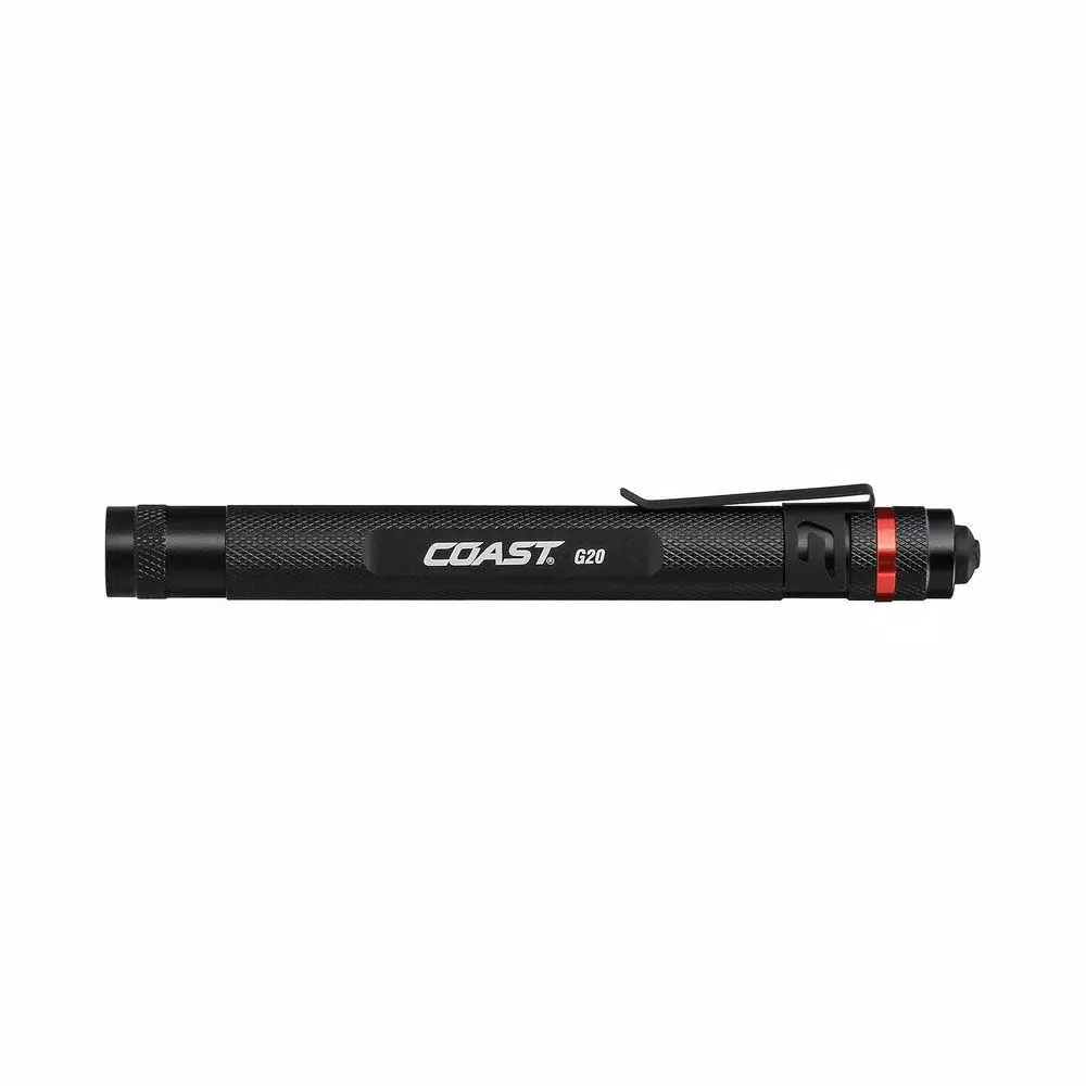 Coast G20 Inspection Beam LED Penlight, Aluminum, Black