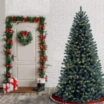 National Tree Company 6.5 ft. North Valley Blue Spruce Artificial Christmas Tree with 500 Clear Lights thumbnail 2