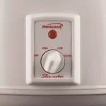 Brentwood Appliances Brentwood 8 Qt. White Slow Cooker with Removable Ceramic Pot and Glass Lid thumbnail 4