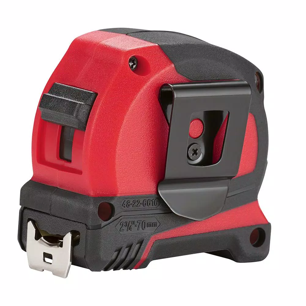 Milwaukee 26 ft. Compact Tape Measure with Nylon Blade Protection