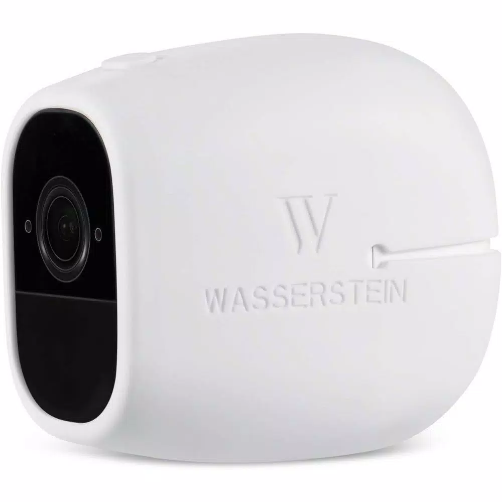Wasserstein Silicone Protective Skins for Arlo Pro and Pro 2 Wireless Cameras, White (3-Pack)