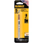 DEWALT 4 in. 10 TPI T-Shank Wood Cutting Jig Saw Blades, 5-Pack thumbnail 2