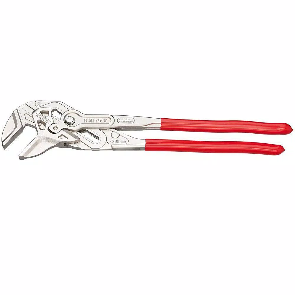 KNIPEX 16 in. Heavy Duty XL Pliers Wrench, Forged Steel, 3-3/8 in. Jaw Capacity