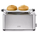 Caso Design 4-Slice Stainless Steel Wide Slot Toaster with Bun Warmer thumbnail 7
