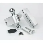 Weigh Safe 180 Hitch by Weigh Safe Chrome Tow Ball Edition Adjustable Ball Mount thumbnail 2