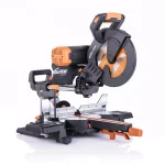 Evolution Power Tools Evolution R255SMSDB+ 10 in. 15 Amp Dual Bevel Sliding Miter Saw with Laser Guide thumbnail 1