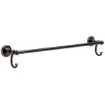 Delta Portman 24 in. Towel Bar with Hooks, Venetian Bronze with Copper Reveal thumbnail 1