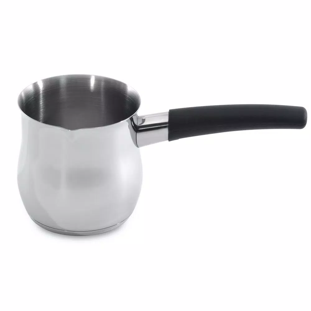BergHOFF Zeno Mokka Essentials 18/10 Stainless Steel Espresso Milk Frothing Pitcher, Silver