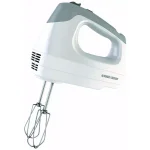 BLACK+DECKER 6-Speed Hand Mixer with 5 Attachments, 250W, White thumbnail 1