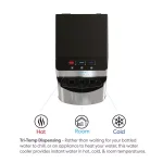 Brio Tri-Temp 2-Stage Bottleless Water Cooler with UV Self-Cleaning and Filtration, Stainless Steel thumbnail 3