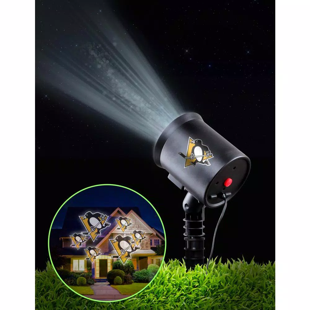 Unbranded Lite-Imation NHL Pittsburgh Penguins Team Pride LED Projector Light