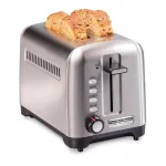 Hamilton Beach Professional 2-Slice Stainless Steel Wide Slot Toaster thumbnail 1