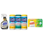 Clorox Formula 409 Stone & Steel, Clorox Disinfecting Wipes & Glad OdorShield Trash Bag Cleaning Bundle thumbnail 1