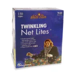 Brite Star 150-Light Multi-Color Twinkling Net Lights, 4 ft. x 6 ft. thumbnail 2