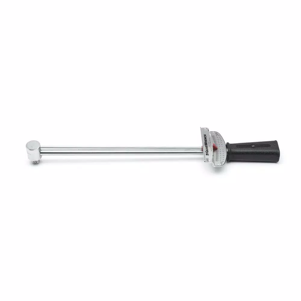 GEARWRENCH 1/2 in. Drive Beam Torque Wrench, 150 ft.-lb. Max